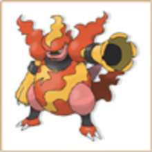 Magmortar pokemon coloring page - Coloring page - MANGA coloring pages - POKEMON coloring pages - FIRE POKEMON coloring pages