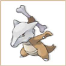 Marowak pokemon coloring page