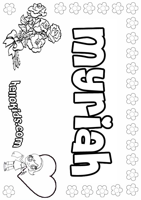 Myriah coloring page myriah-girl-coloring-page