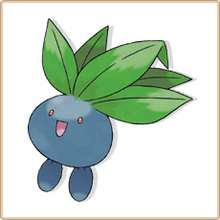 Oddish coloring page