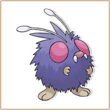 Venonat coloring page