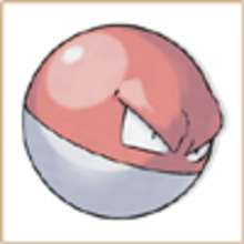 Voltorb pokemon coloring page - Coloring page - MANGA coloring pages - POKEMON coloring pages - ELECTRIC POKEMON coloring pages