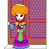 COSTUME PARTY online coloring pages