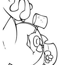 Frosty the Snowman coloring page