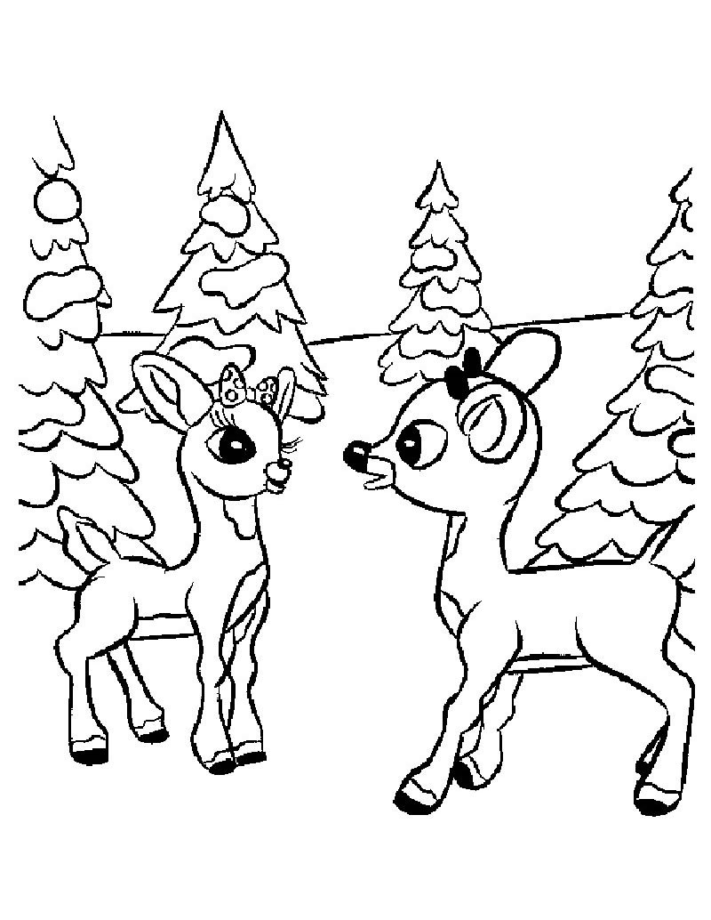 rudolph and clarice depiction