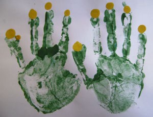 handprint_menorah