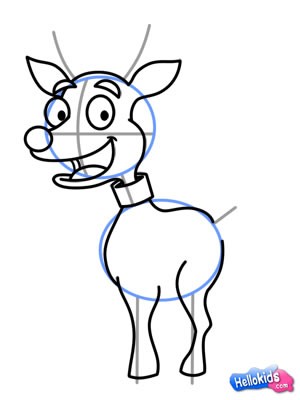 how-to-draw-reindeer-step7