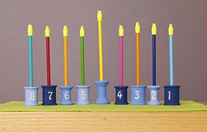 spool menorah