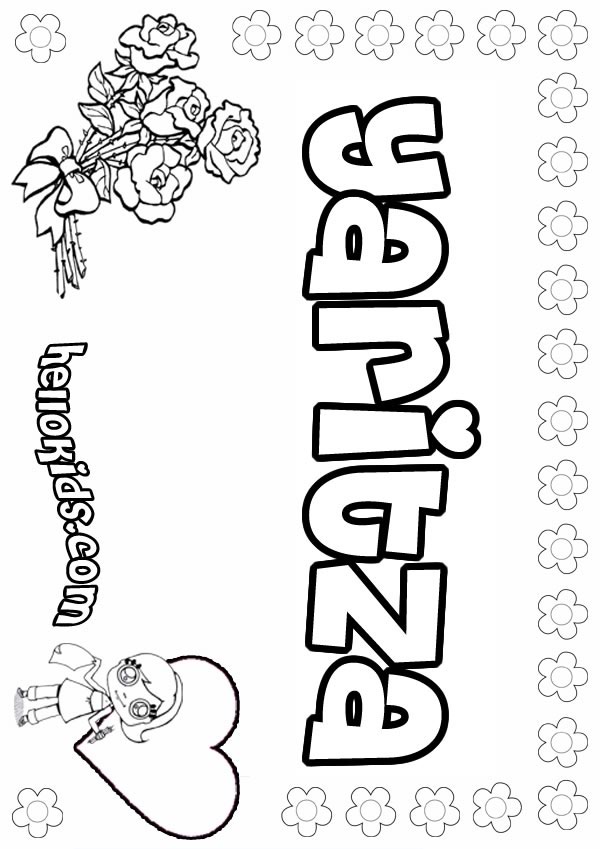 letter m coloring pages. yaritza-girl-coloring-page