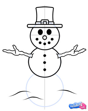 how-to-draw-snowman-step7
