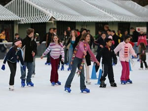 ice skating