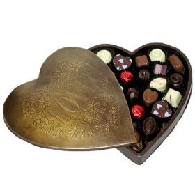 heart chocolate