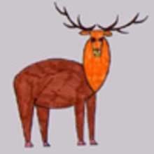 How to draw a wapiti - Drawing for kids - HOW TO DRAW lessons - How to draw ANIMALS - How to draw WILD ANIMALS