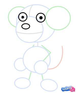 how-to-draw-monkey-step2