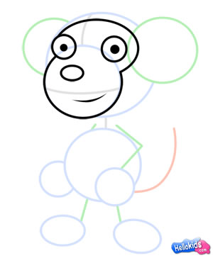 how-to-draw-monkey-step3