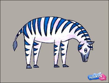 How to Draw a Zebra - HelloArtsy