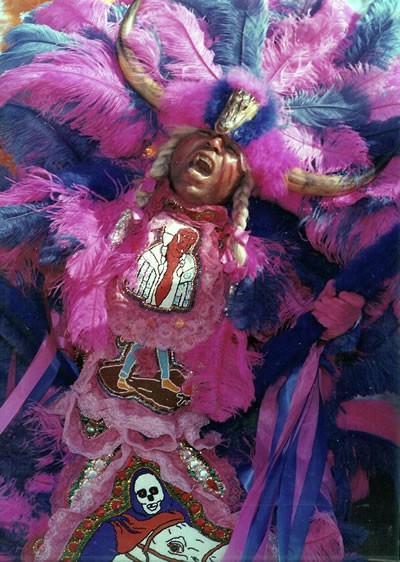 mardi gras indian