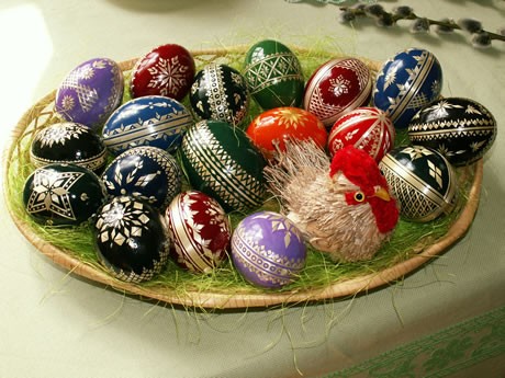 dyed easter eggs designs. Czech Easter Eggs