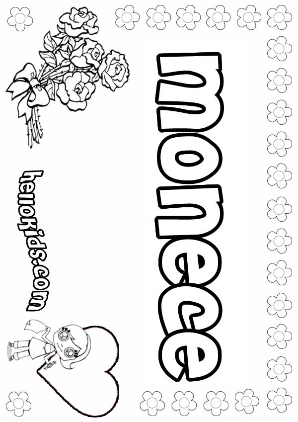 Monece coloring page monece-girl-coloring-page