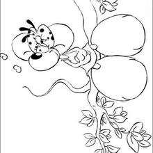 Diddlina coloring page