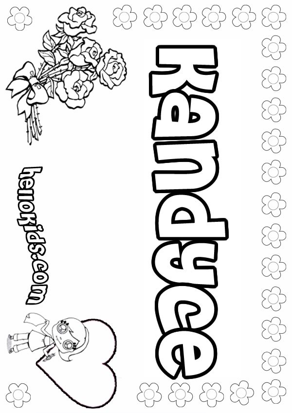 the letter a coloring sheet. kandyce-girl-coloring-page
