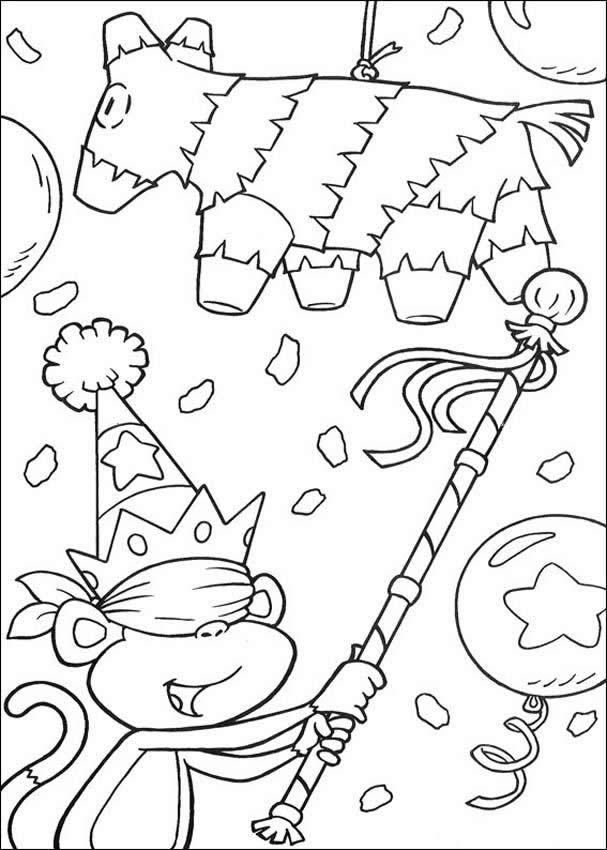 birthday party images. irthday-party-coloring-page