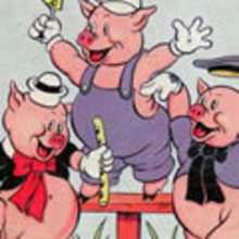 Three little Pigs coloring pages