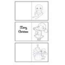 Christmas GIFT LABELS coloring pages - HOLIDAY coloring pages - Coloring page