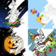 HOLIDAY coloring pages - Coloring page