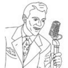 SINGER coloring pages - JOB coloring pages - Coloring page