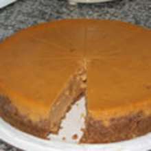 Easy Halloween Pumpkin Cheesecake