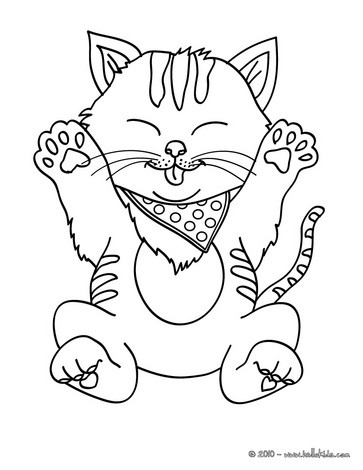 Cute Baby on There Are Many Free Cute Kitten Coloring Page In Kitten Coloring Pages