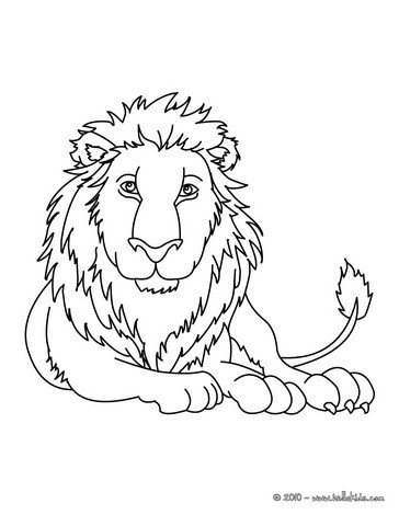 Lion Coloring Pages on Lion Coloring Page To Offer You Nice Lion Coloring Pages To Print Out
