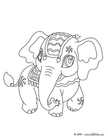 Cool Coloring Sheets on Online Coloring Elephant To Color In Kids And Elephant Coloring