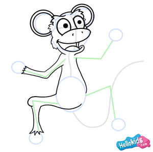 COMO DESENHAR UM MACACO - HOW TO DRAW A MONKEY