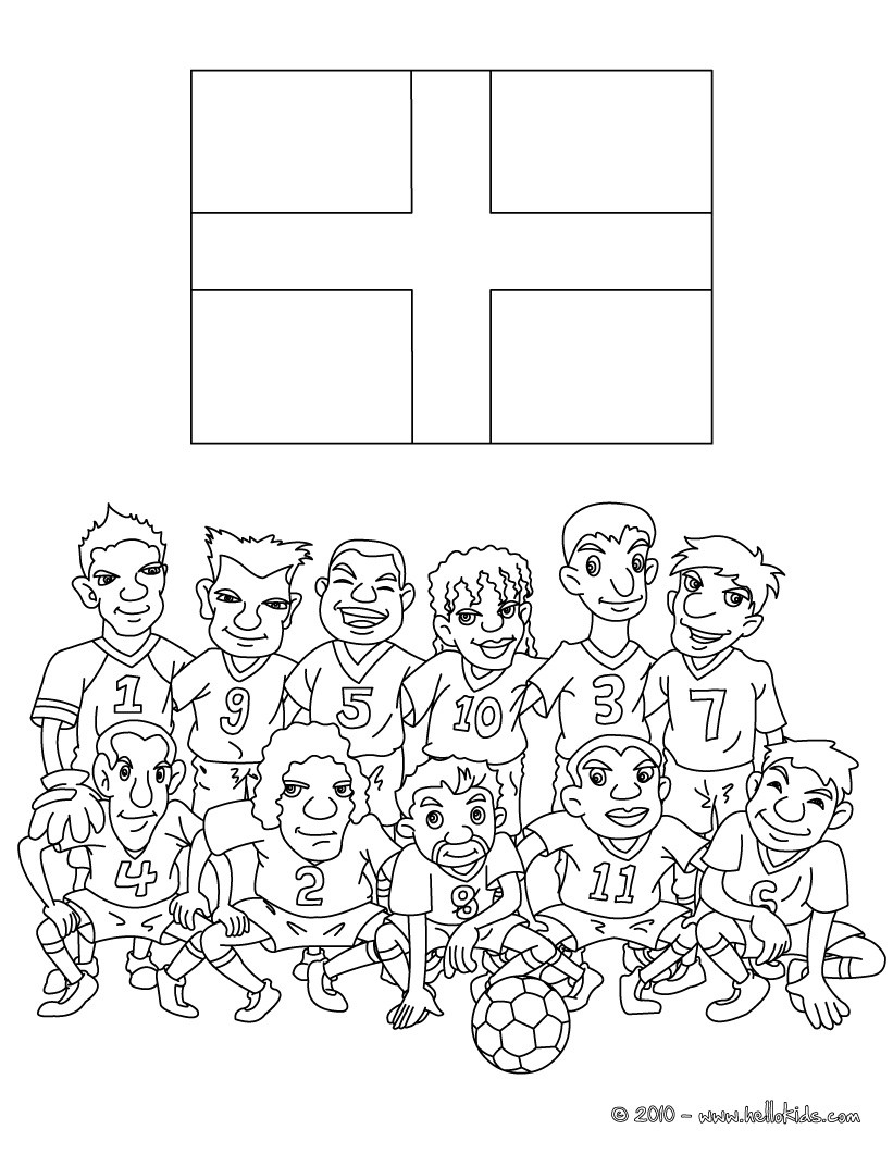 team coloring pages for kids - photo #20
