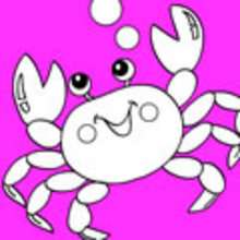 Also in CRAB coloring pages