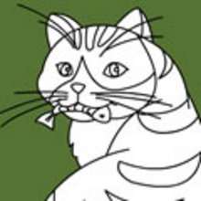 PET coloring pages - ANIMAL coloring pages - Coloring page