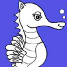 Also in SEAHORSE coloring pages