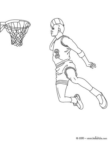 Basketball Scoreboard Coloring Pages Hellokids Lay Page