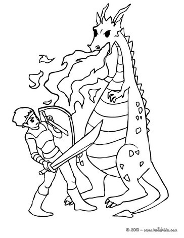 Dragon Coloring Pages on Dragon Coloring Page Knight On His Dragon Coloring Page Dragon Flight