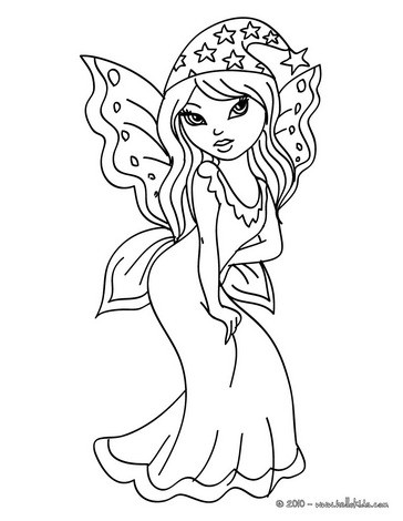 Fairy Coloring Pages on Beautiful Fairy Wings Coloring Page   Fairy Wings Coloring Pages