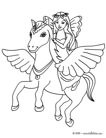 Pegasus Coloring Pictures