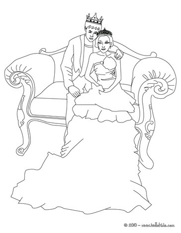 Crayola Coloring Sheets on Hellokids Comprinces Couple Coloring Page