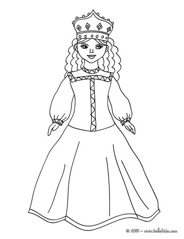 Russian Princess Coloring Pages Hellokids Page
