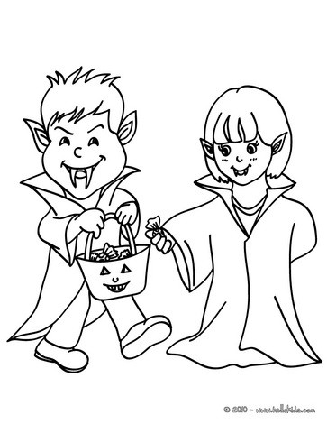Kids Scary Halloween Costumes on Many Free Vampire Costumes Coloring Page In Kids Halloween Costumes