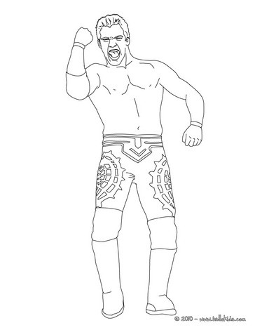 Kids Coloring Sheets on Chris Jericho Coloring Page   Wrestling Coloring Pages