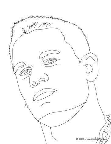 Kids Online Coloring Pages on To Color Online  Enjoy Coloring This Champion John Cena Coloring Page