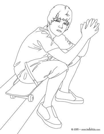 Justin Bieber Coloring Pages on Coloring This Justin Seated Coloring Page From Justin Bieber Coloring