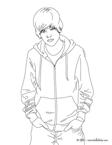 Justin Bieber Coloring Pages on Page Justin Seated Coloring Page Justin Bieber Close Up Coloring Page